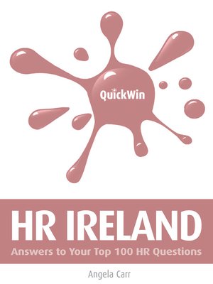 cover image of Quick Win HR Ireland